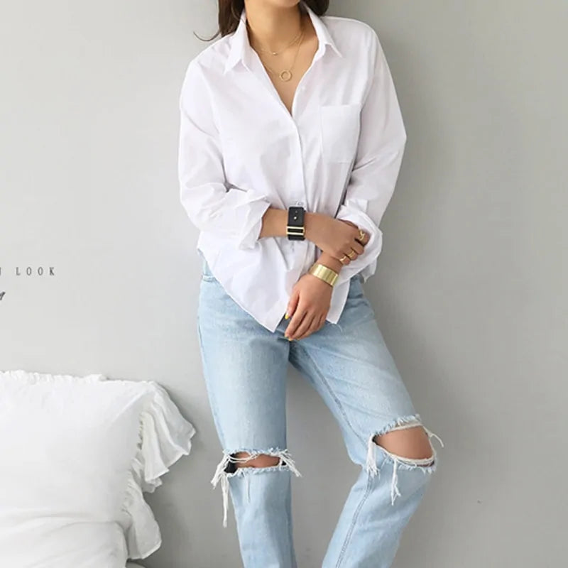 Women White Shirt