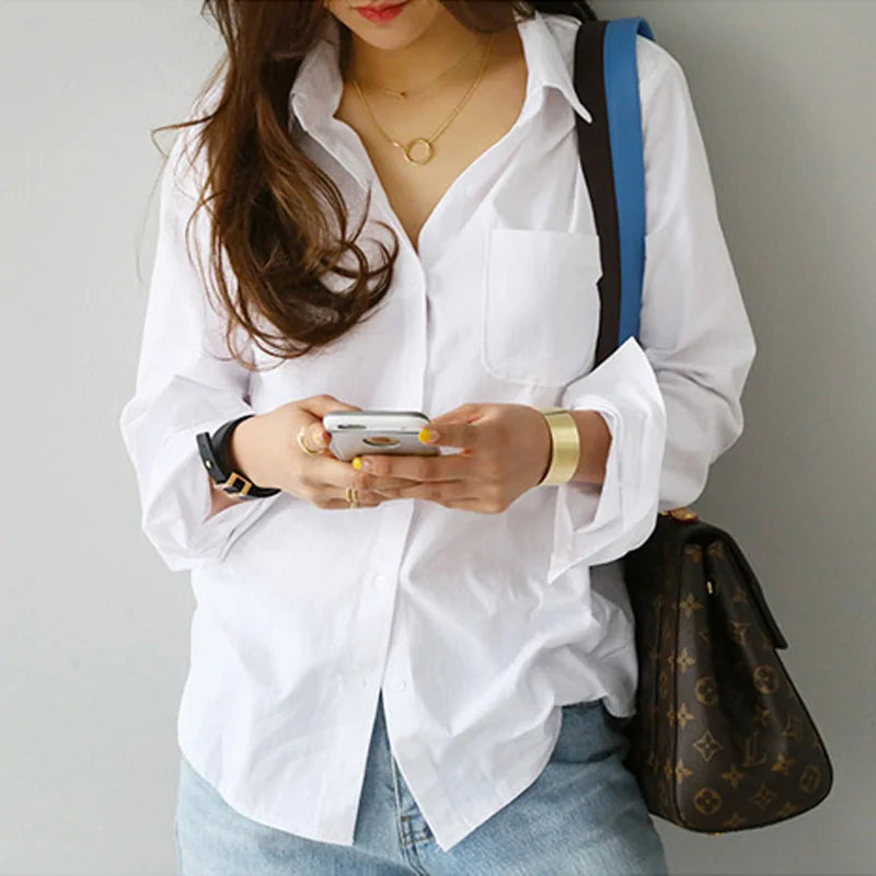 Women White Shirt