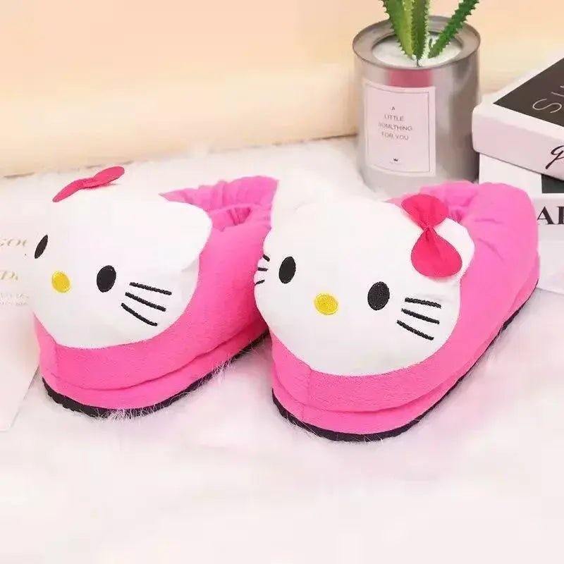 Kitty Cotton Slippers