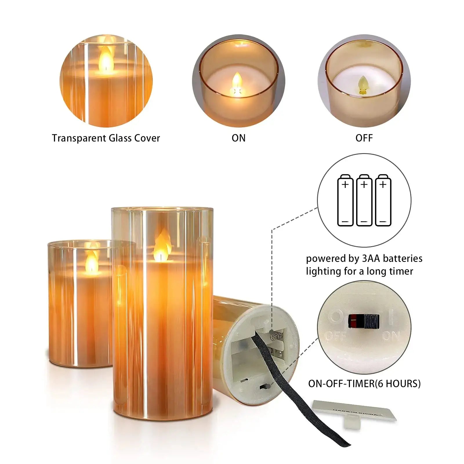 Flameless Electric Candles