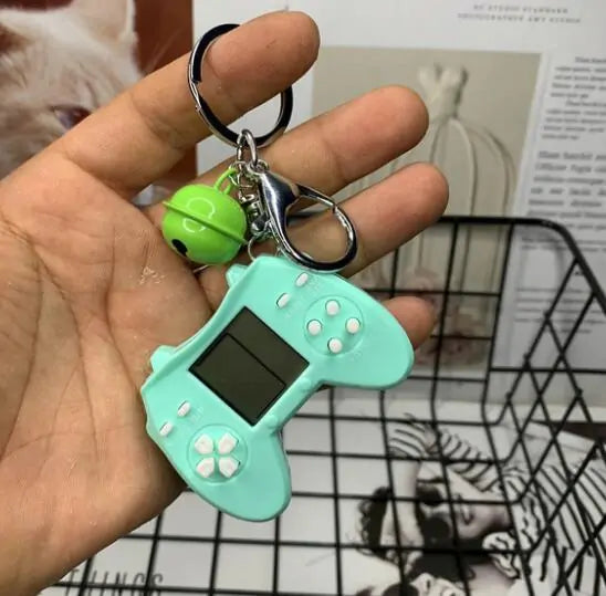 Retro Console Keychain Games