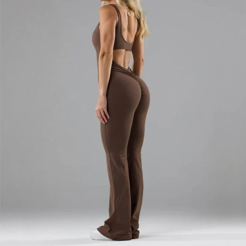 Sport Flared Jumpsuits