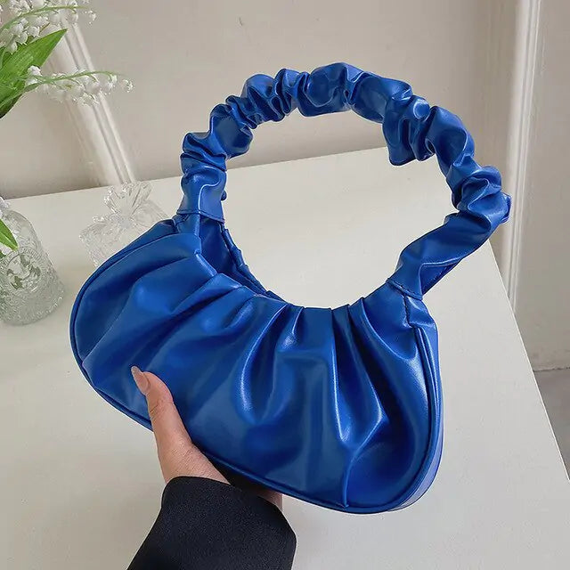 Fashion Cloud Pleated Handbags