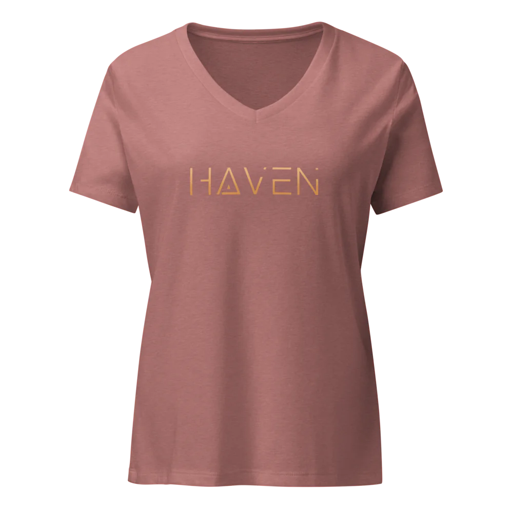 Women's Relaxed V-Neck T-Shirt | Bella Canvas