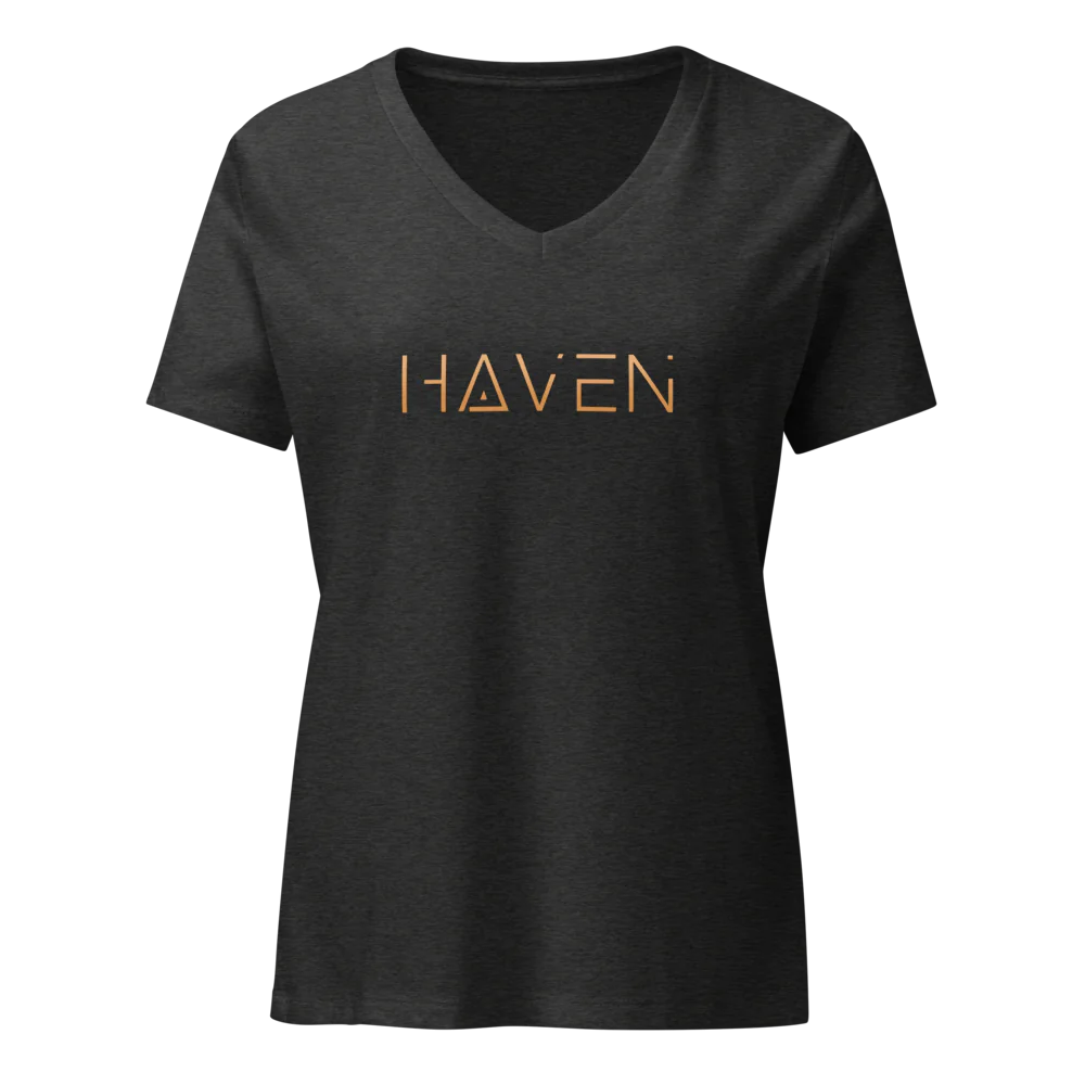 Women's Relaxed V-Neck T-Shirt | Bella Canvas