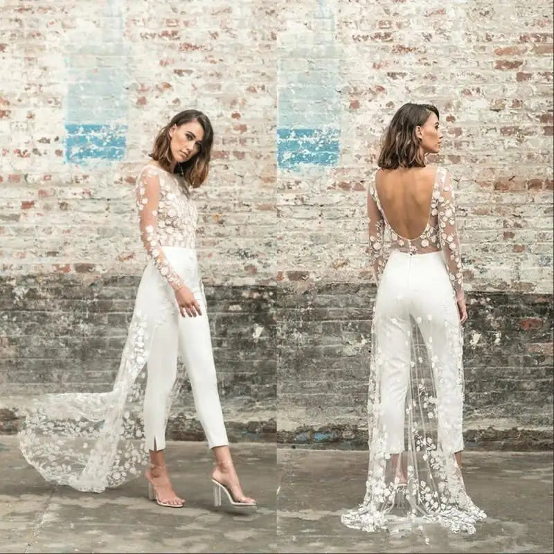 Elegant Wedding Jumpsuits