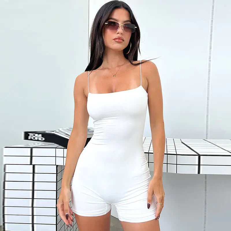 Women's Sleeveless Romper Playsuit