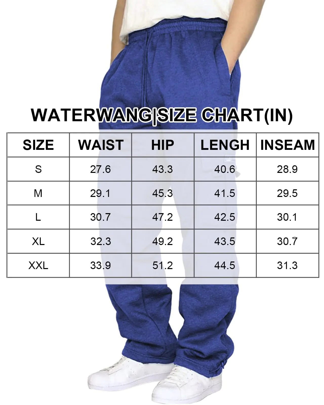 Men's Cargo Sweatpants Casual Pant