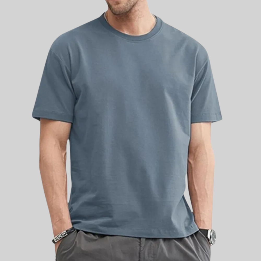 Men Summer Cotton Tops