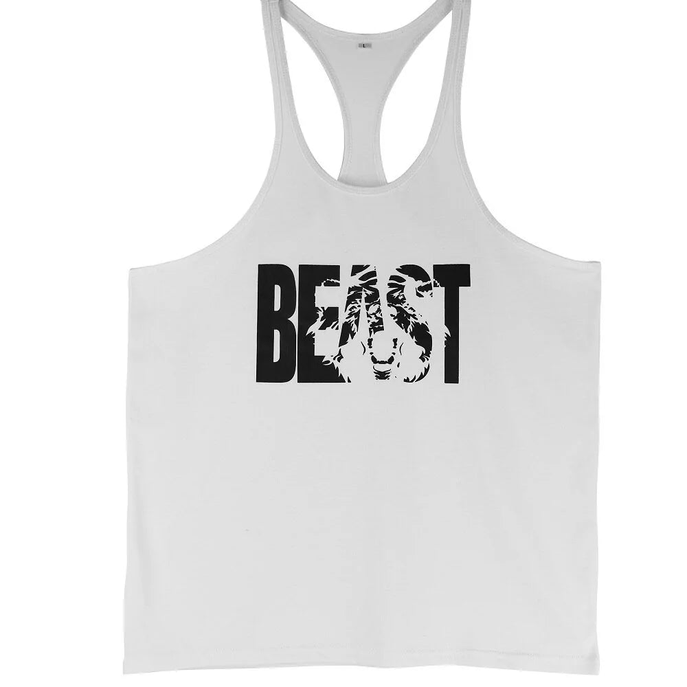 Men's Workout Printed Tank Tops