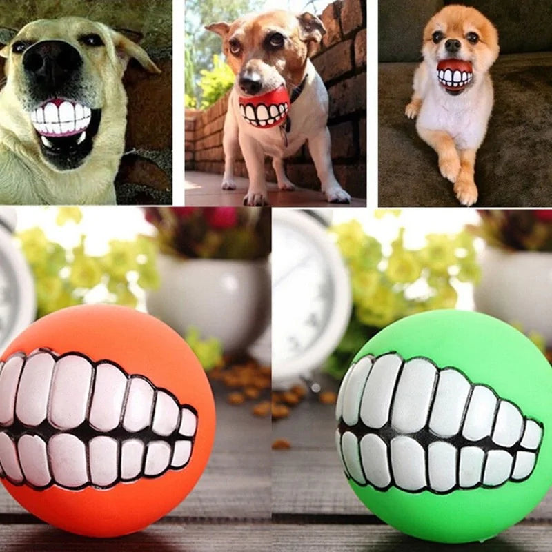 Pet Ball Teeth Silicon Chew Toy