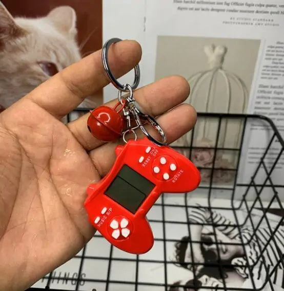 Retro Console Keychain Games