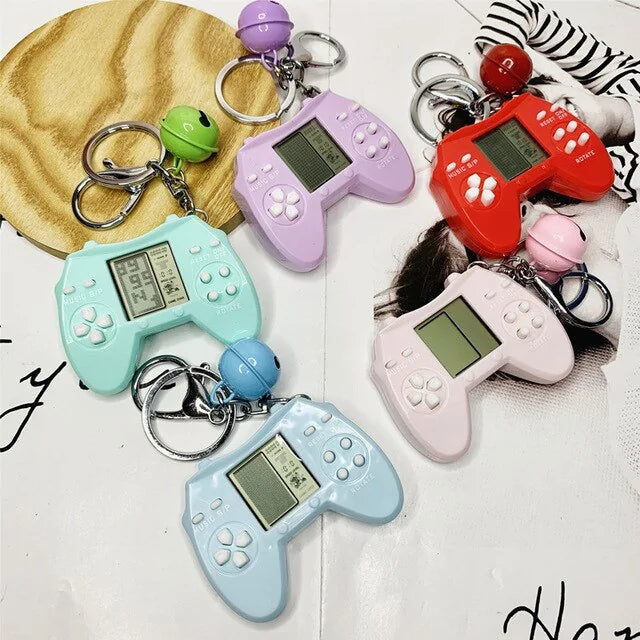 Retro Console Keychain Games