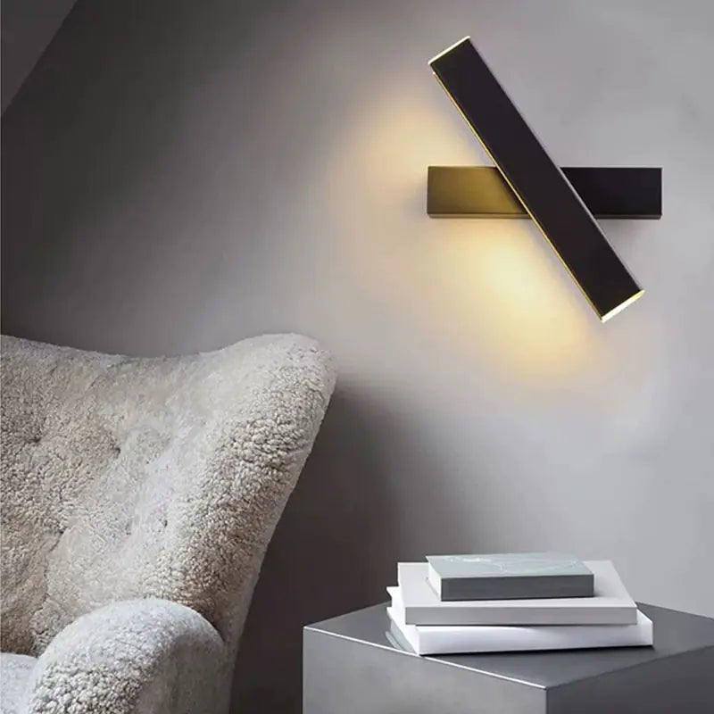 Wooden LED Wall Lamp