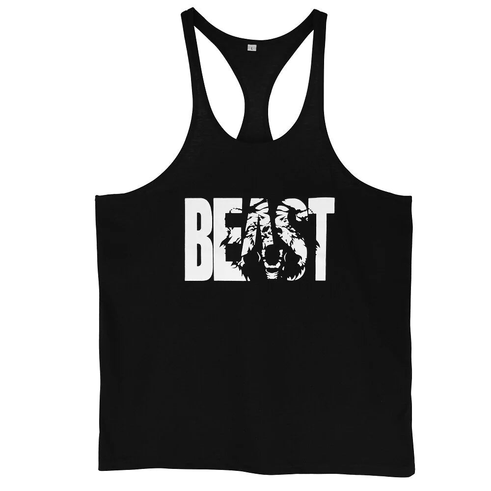 Men's Workout Printed Tank Tops