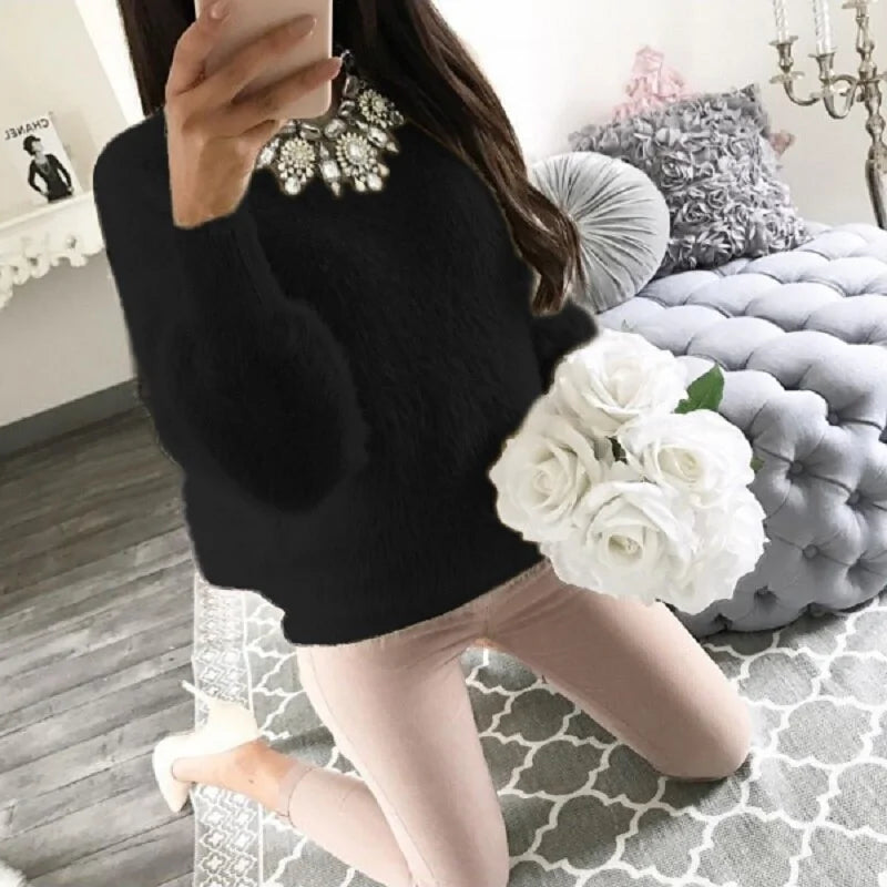 Women Fleece Winter Sweater