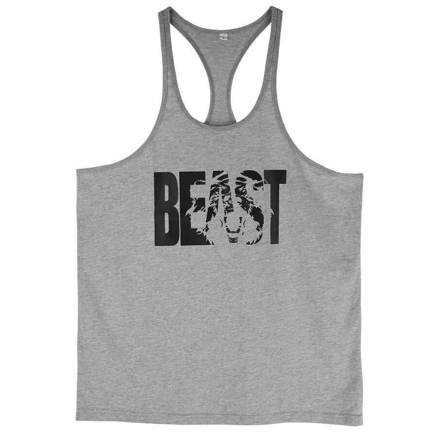 Men's Workout Printed Tank Tops