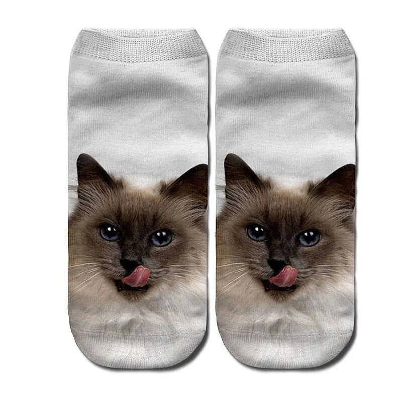 Printed Ankle Unisex Socks