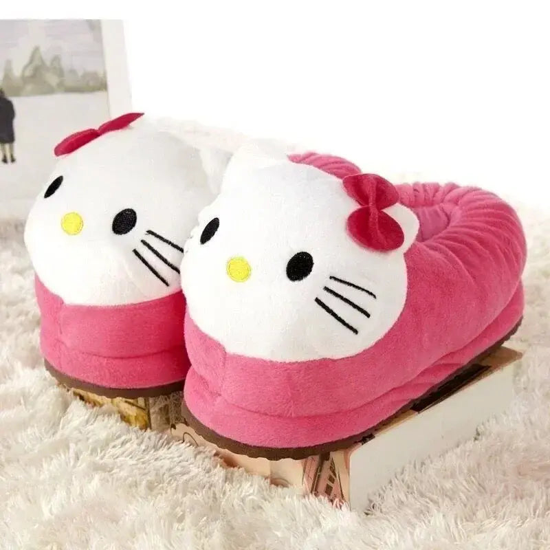 Kitty Cotton Slippers