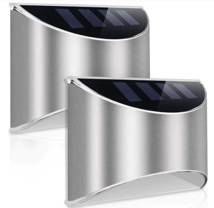 Solar outdoor stair light