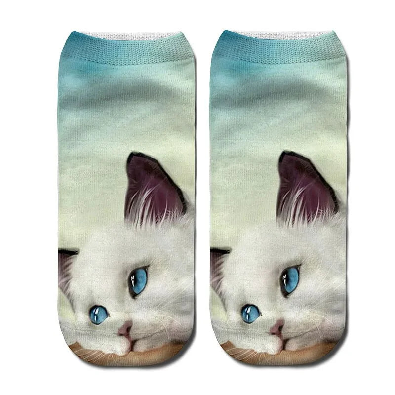 Printed Ankle Unisex Socks