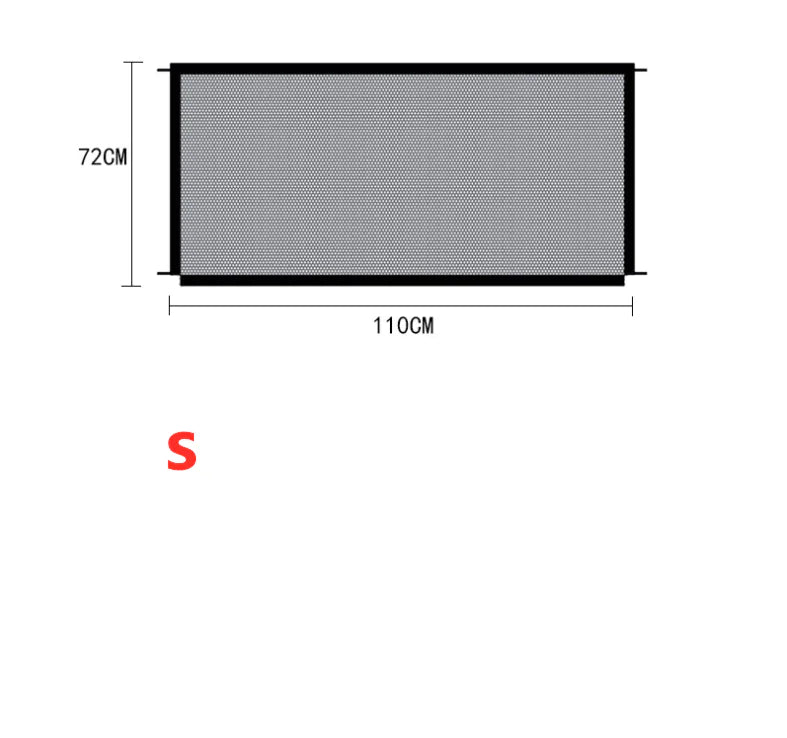 Black Foldable Protection Gate