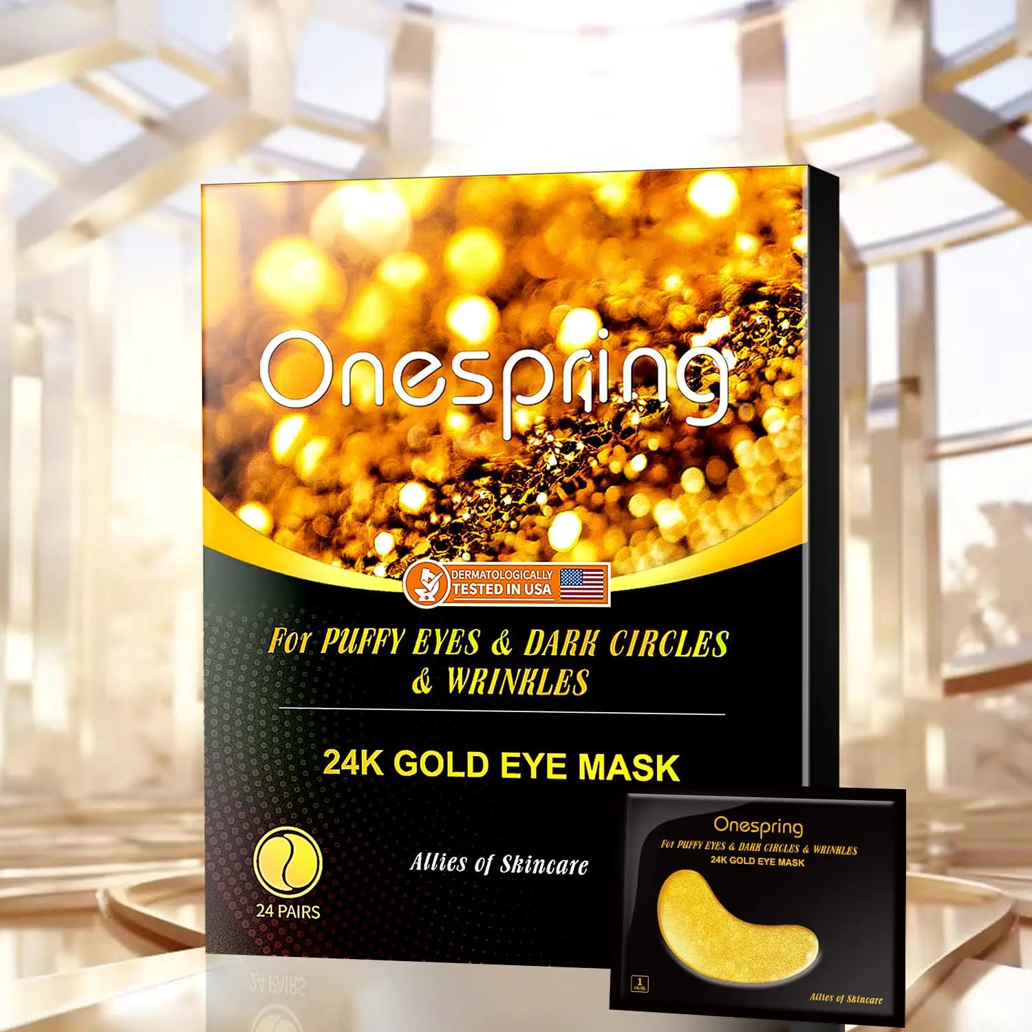 Golden Eye Mask