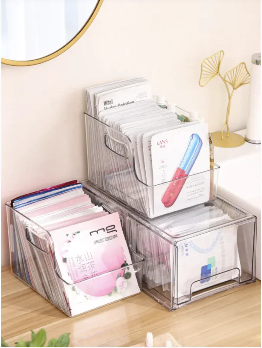 Desk Drawer Mask Storage Box