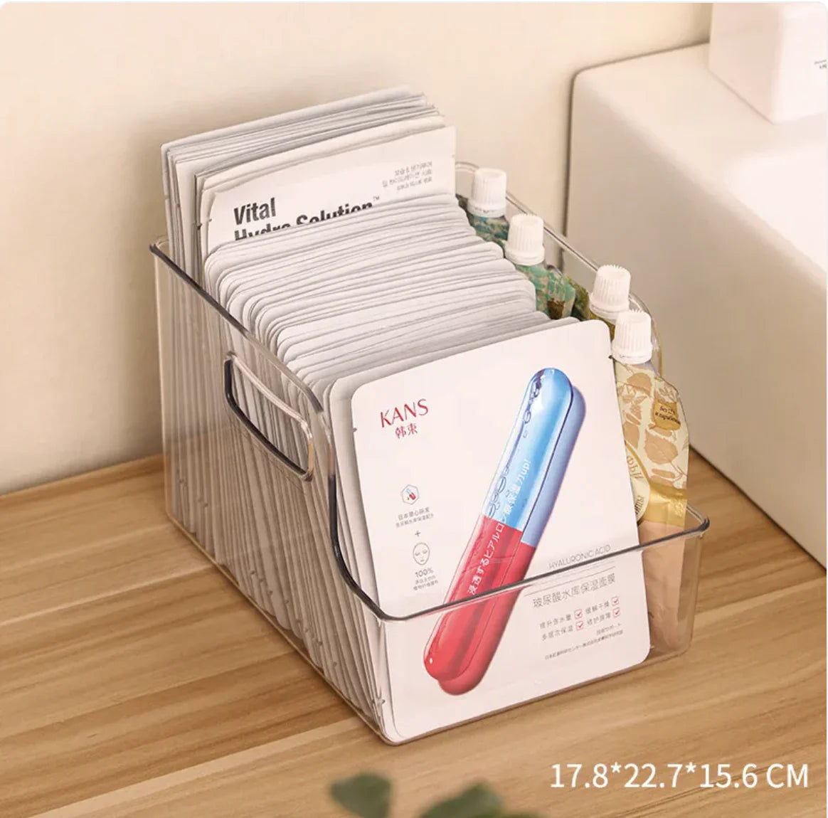 Desk Drawer Mask Storage Box