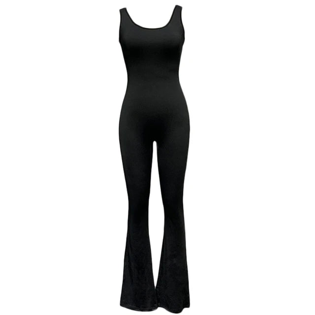 Sport Flared Jumpsuits