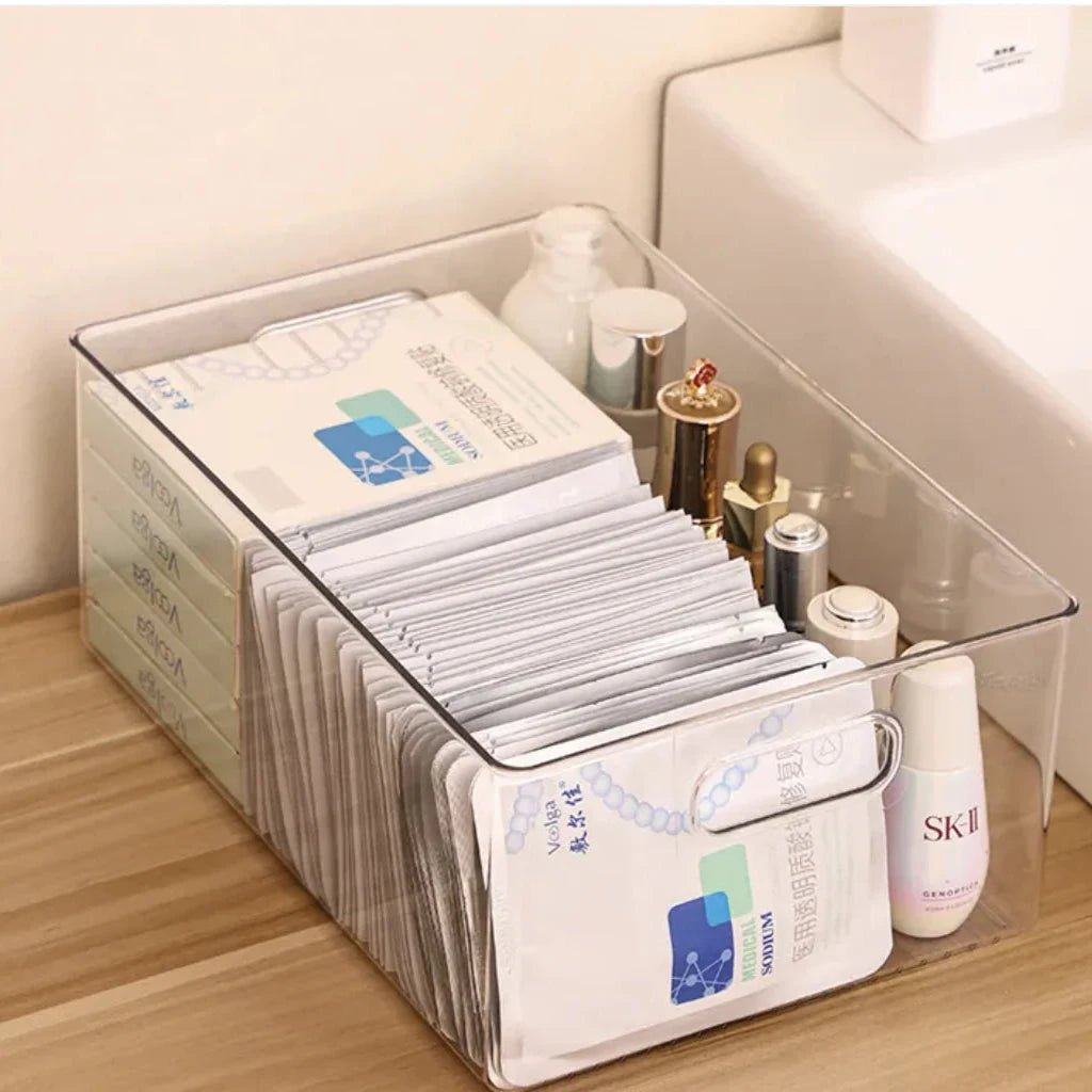 Desk Drawer Mask Storage Box