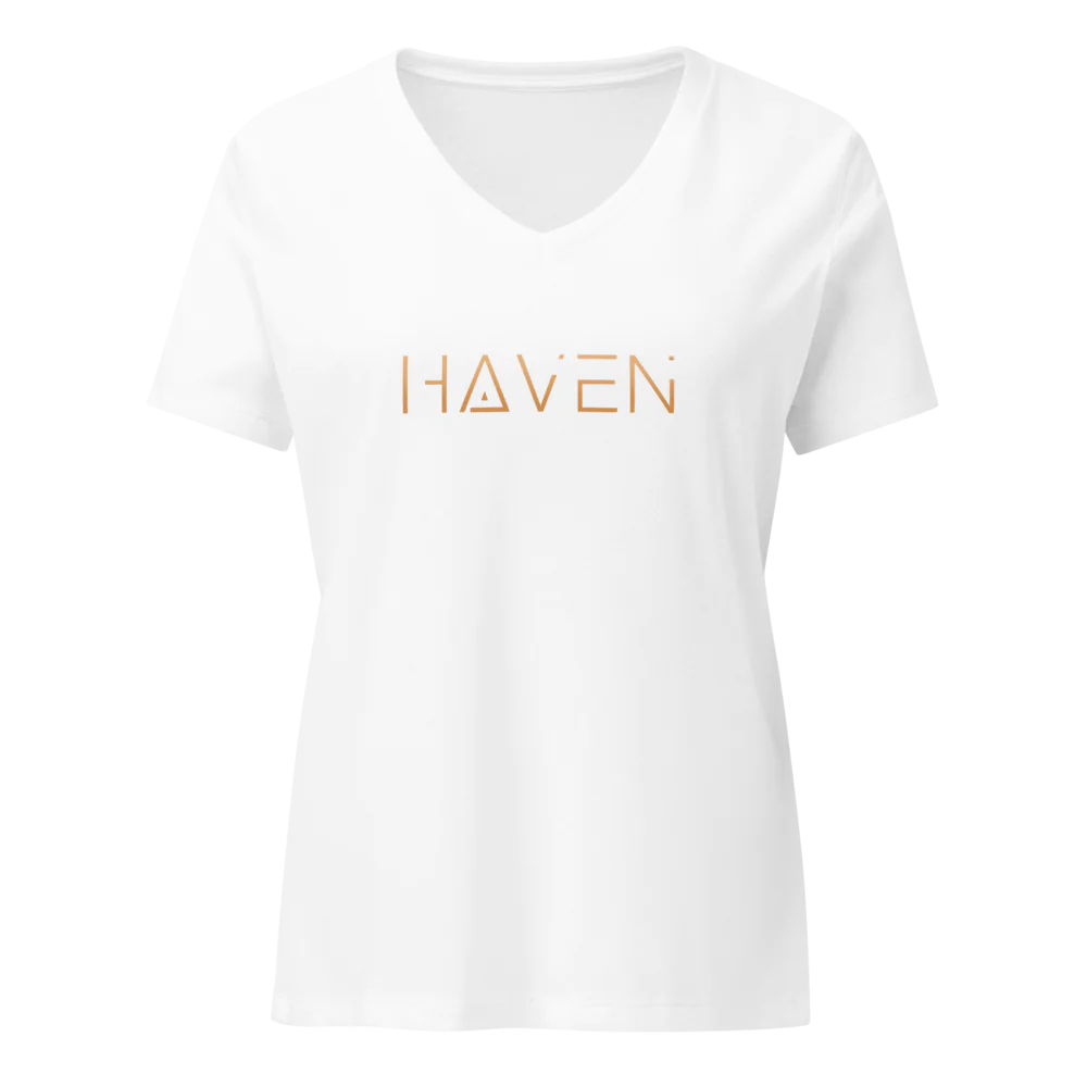 Women's Relaxed V-Neck T-Shirt | Bella Canvas