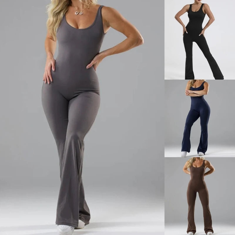 Sport Flared Jumpsuits