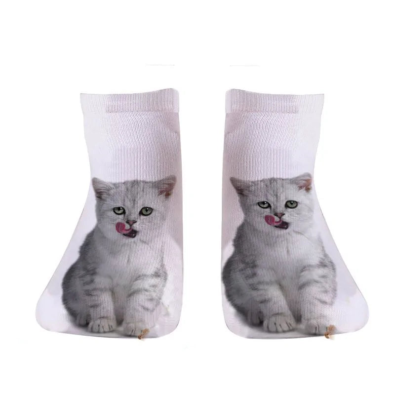 Printed Ankle Unisex Socks