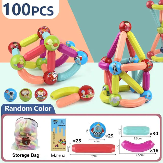 Magic Magnetic Building Blocks Toy