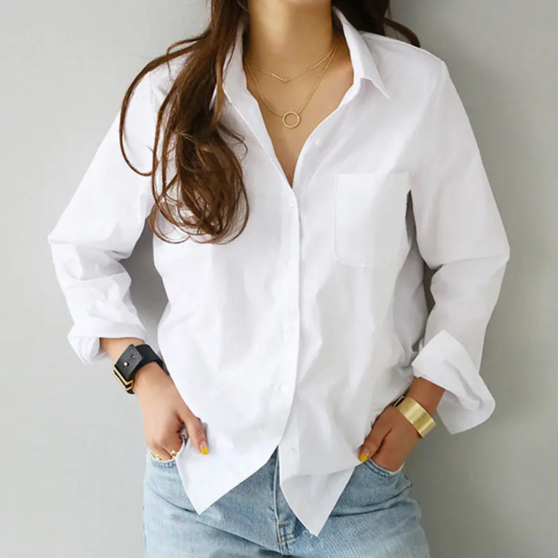 Women White Shirt